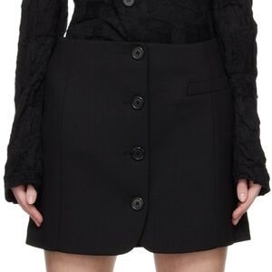 Helmut‎ Lang Black Women's Blazer Skirt